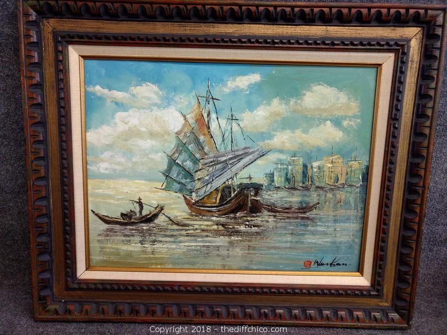 900x675 The Difference - Auburn Canvas Painting