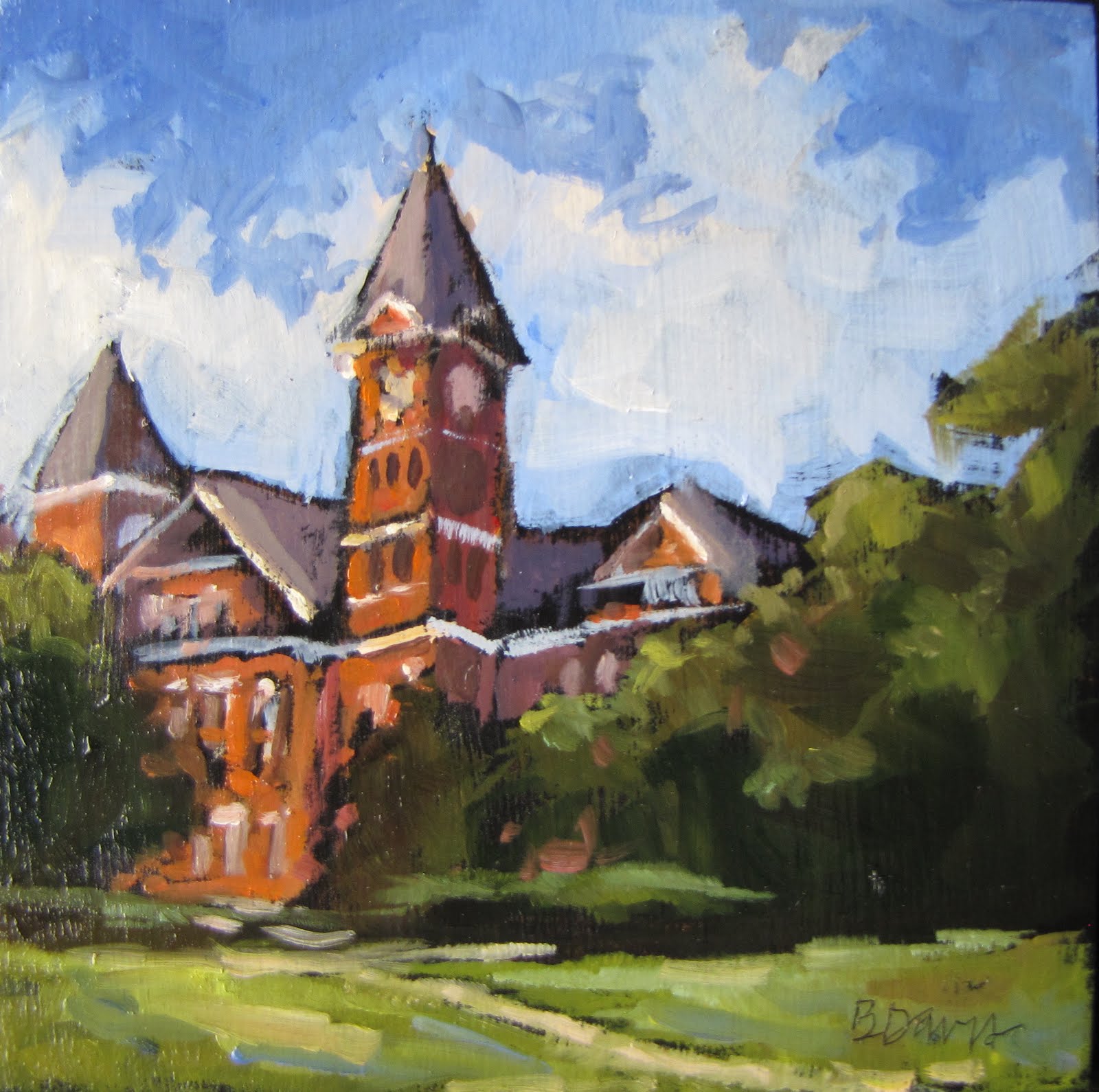 1600x1590 Barbara Davis Art December 2010 - Auburn Painting