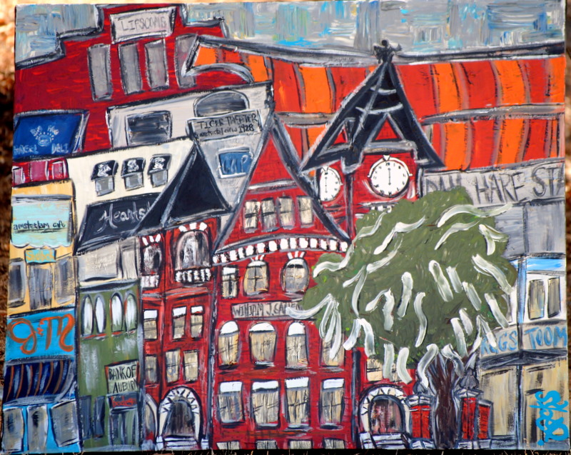 800x637 Hootenanny Auburn Art - Auburn Painting