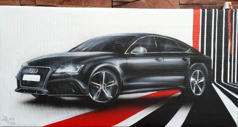 Audi Painting at PaintingValley.com | Explore collection of Audi Painting