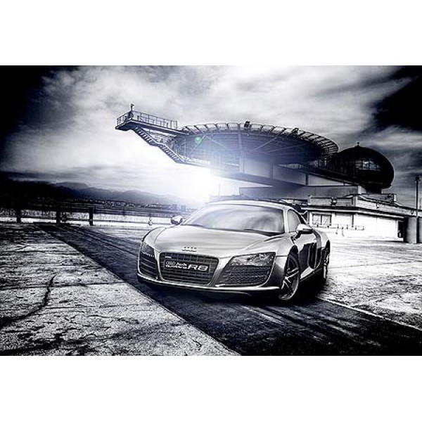600x600 Audi R8 Black - Audi R8 Painting