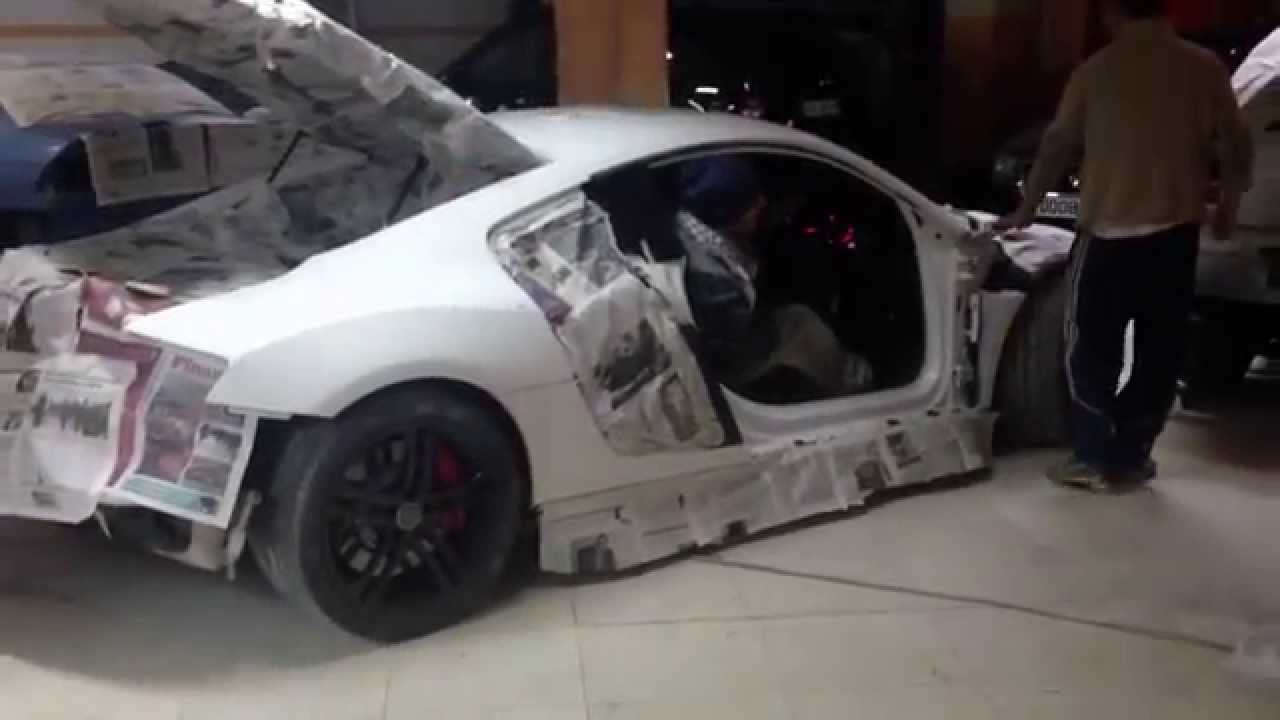 1280x720 Audi R8 Paint Job - Audi R8 Painting