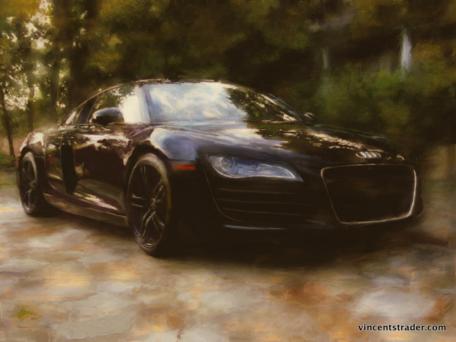 900x675 Dream Car Painting Audi R8 By Z Vincent - Audi R8 Painting