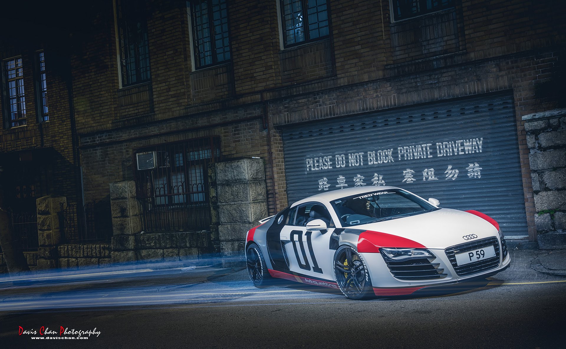 1920x1183 Audi R8 Automotive Light Painting Photography - Audi R8 Painting