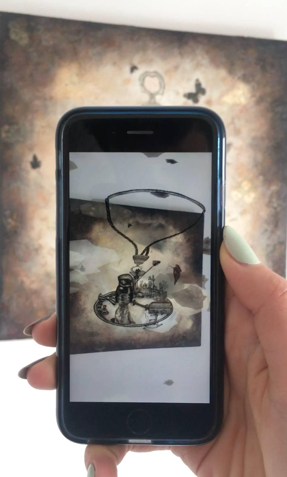 Augmented Reality Painting at Explore collection