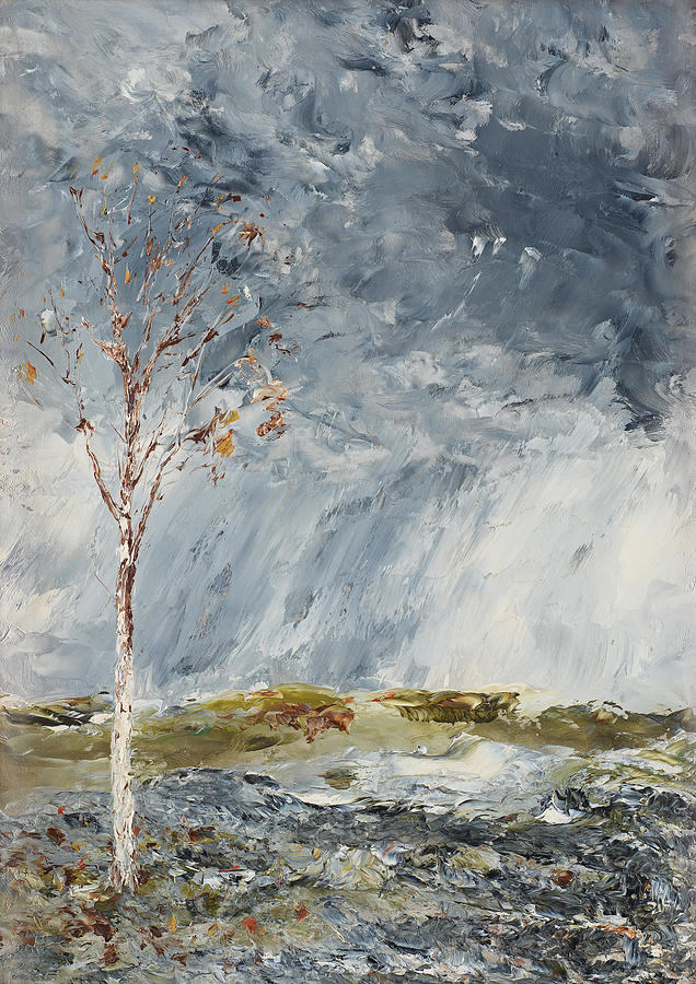 636x900 Bjorken I Painting By August Strindberg - August Strindberg Painting