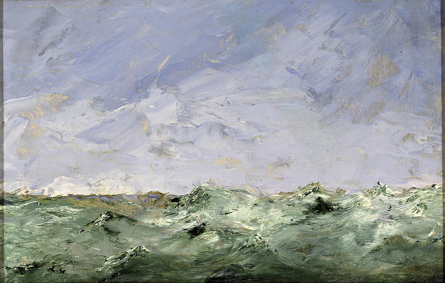 900x573 Little Water. Dalaro Painting By August Strindberg - August Strindberg Painting