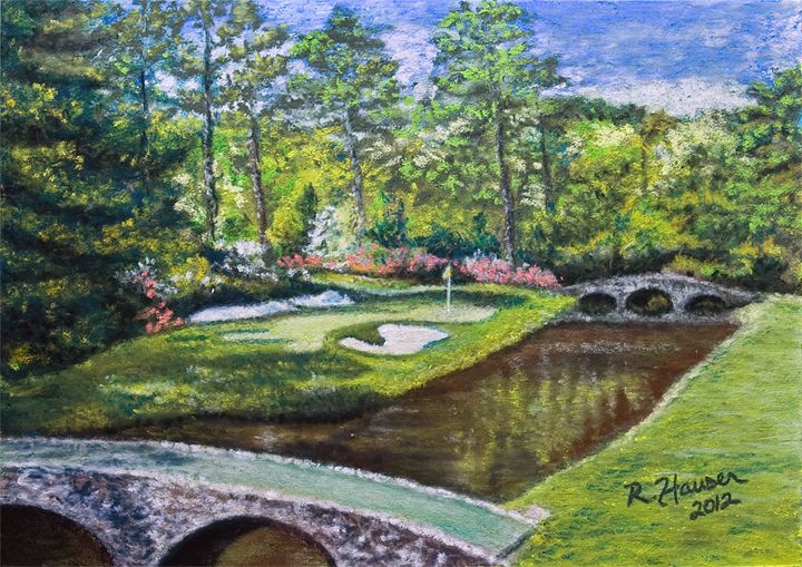 Augusta National Painting At Explore Collection Of