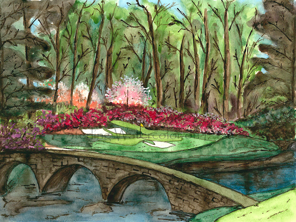 Augusta National Painting At Explore Collection Of