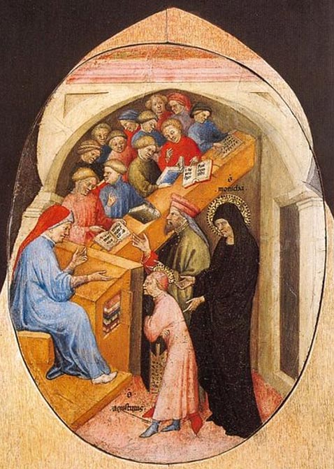 478x671 Saint Augustine Of Hippo And His Detours On The Long And Winding - Augustine Painting