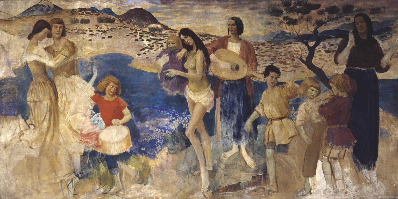 1536x770 Lyric Fantasy', Augustus John Om, C.1913 14 Tate - Augustus Painting