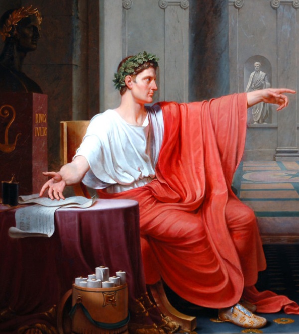 601x671 Star Wars And History Roman Republic And Empire - Augustus Painting