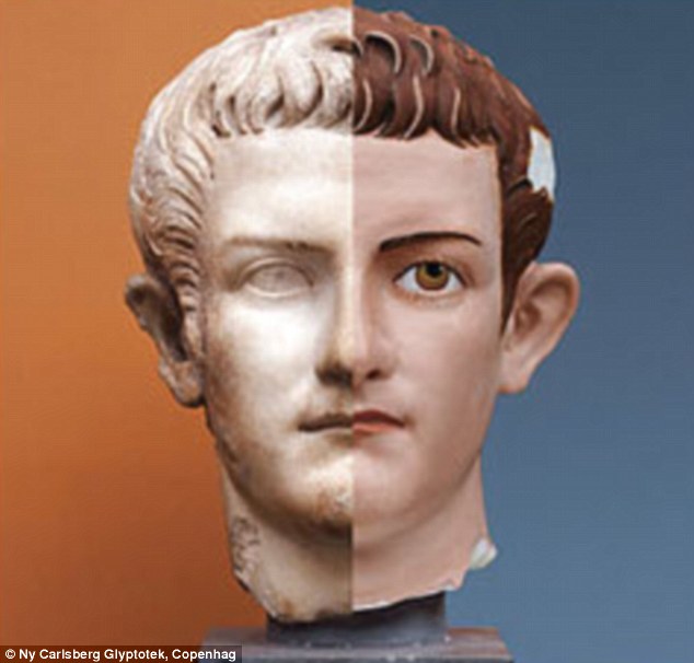 634x606 Exhibition Of Ancient Greek And Roman Artworks Show They Were - Augustus Roman Emperor Painting