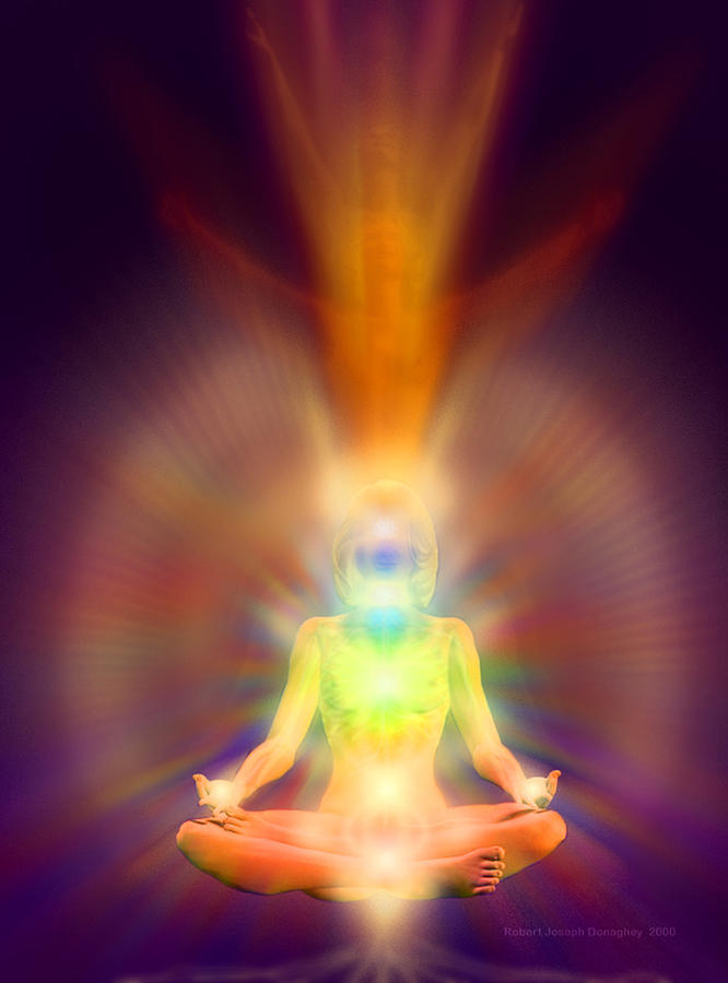 666x900 Healthy Aura Painting By Robby Donaghey - Aura Painting