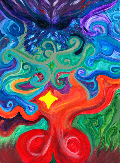 400x544 Aura - Aura Painting