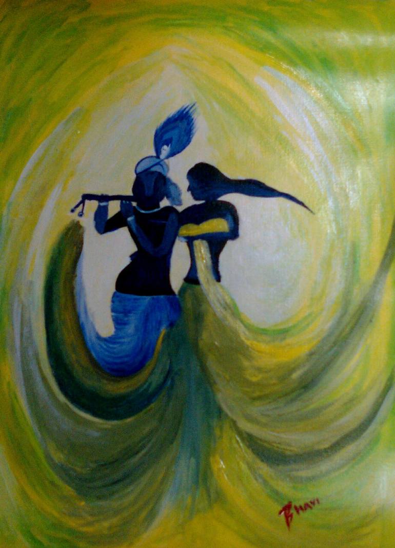 770x1067 Saatchi Art Aura Of Serene Painting By Bhavi Shah - Aura Painting