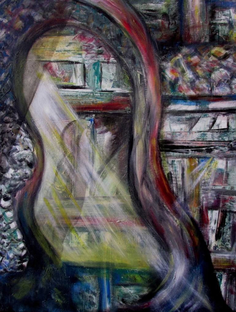 770x1019 Saatchi Art Aura Painting By Nasrah Nefer - Aura Painting