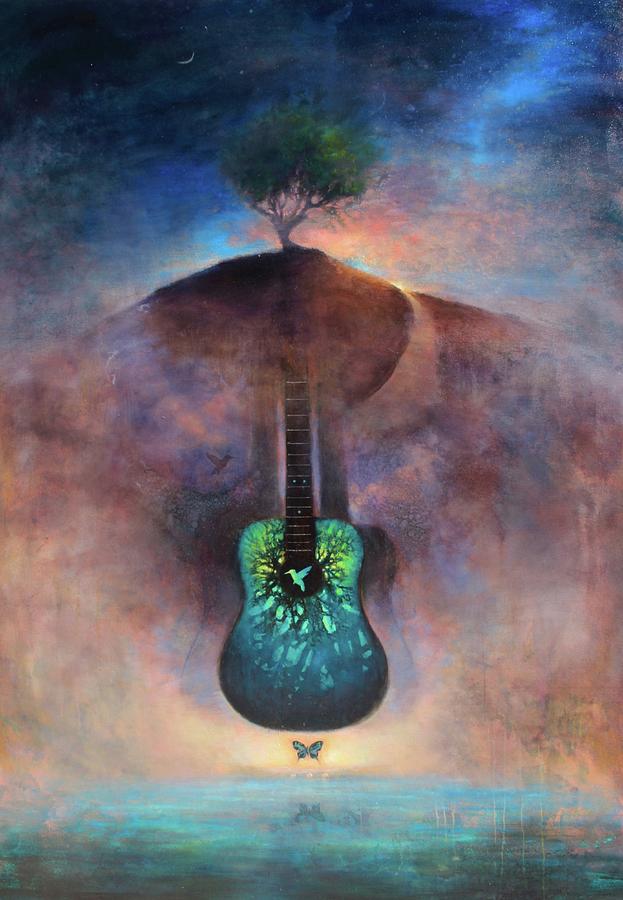 623x900 Aura Painting By Joshua Smith - Aura Painting