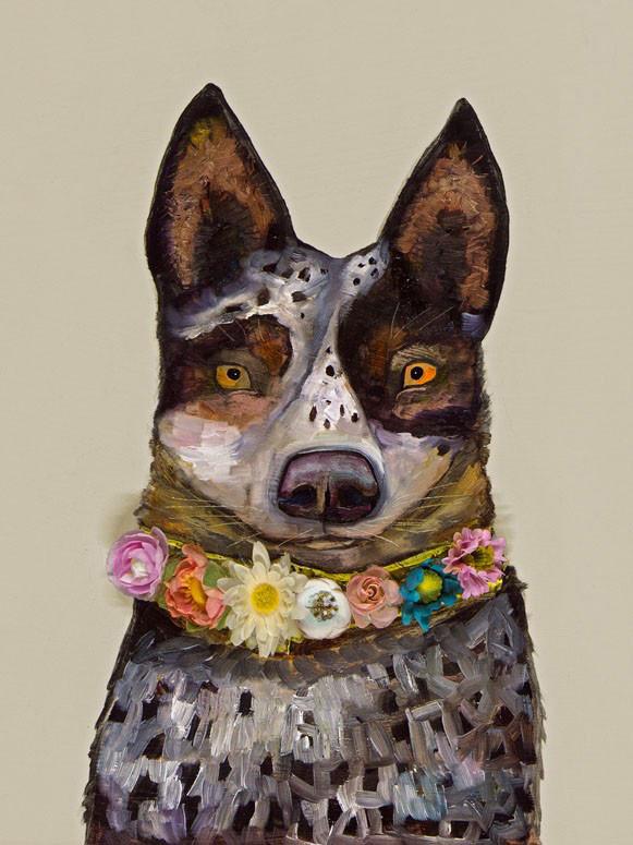 581x775 Cattle Dog - Australian Cattle Dog Painting