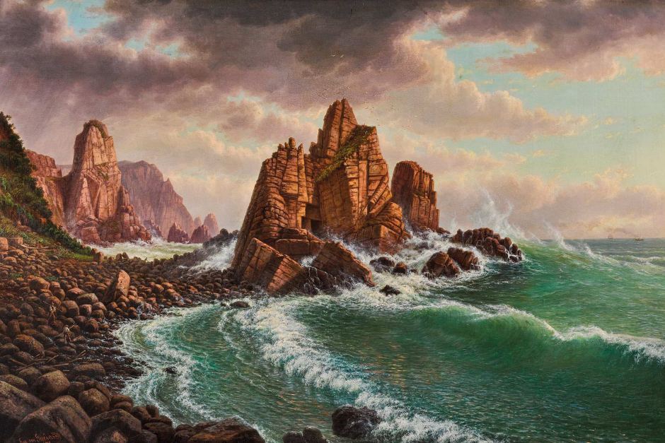 940x627 Painting By Australian Landscape Artist Eugene Von - Australian Landscape Painting