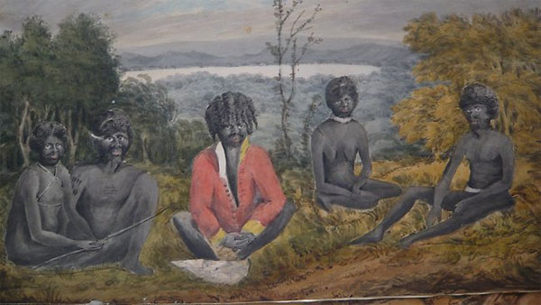 600x338 Early Australian Painting Found In A Canadian Cupboard Treaty - Australian Painting