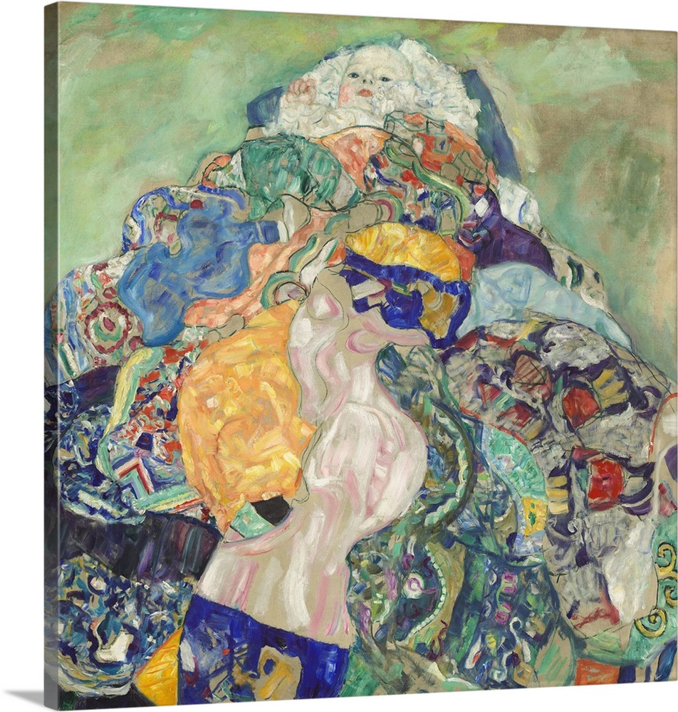 952x1000 Baby (Cradle), By Gustav Klimt, 1917 18, Austrian Painting Wall - Austrian Painting