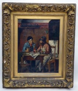 257x300 Large European Painting By Hermann Kern (1838 1912 Austrian) - Austrian Painting
