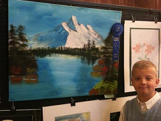 320x240 The Joy Of The Joy Of Painting The Boy Of Painting Is A Bob Ross Fan - Authentic Bob Ross Original Painting