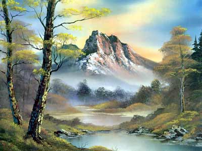 400x300 Bob Ross Painting Classes, Landscapes, Seascapes, Amp Florals - Authentic Bob Ross Painting