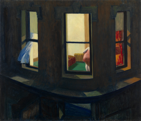 491x420 Automat An Analysis Of Edward Hopper - Automat Painting