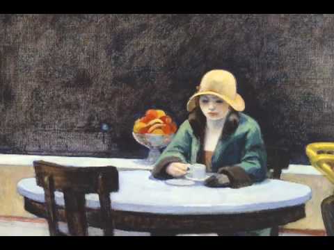 480x360 Edward Hopper, Automat - Automat Painting