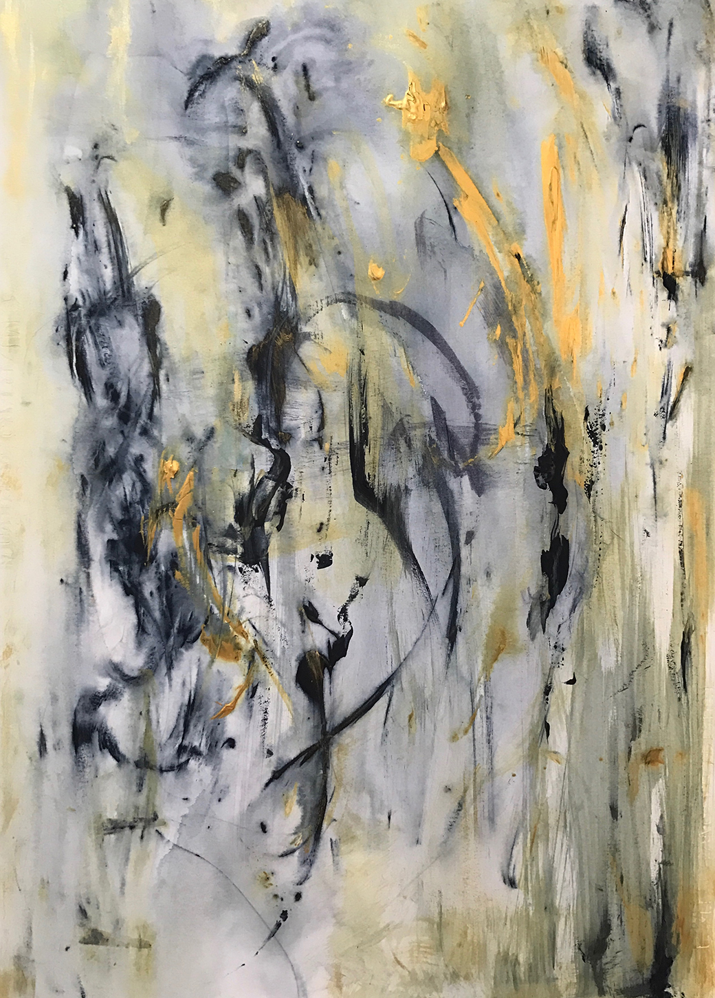 1040x1451 Contemporary - Automatism Painting