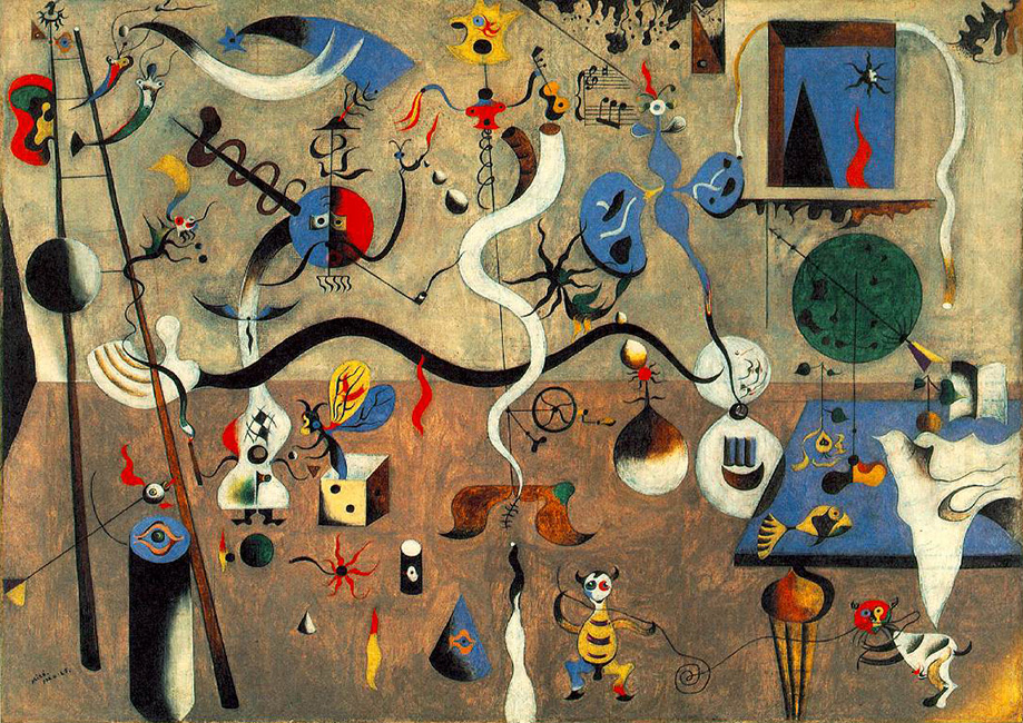 919x650 Joan Miro Abstract Artist - Automatism Painting