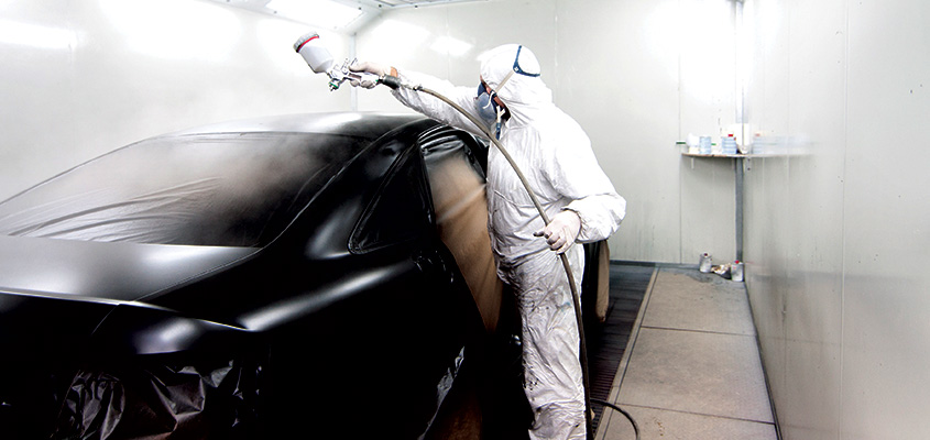 845x400 Automotive Painting And Colour Matching - Automotive Painting