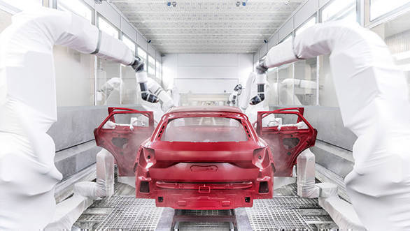 586x331 Simple Tech Automobile Painting Process Explained - Automotive Painting