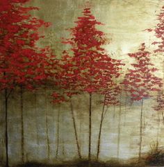 Autumn Abstract Painting