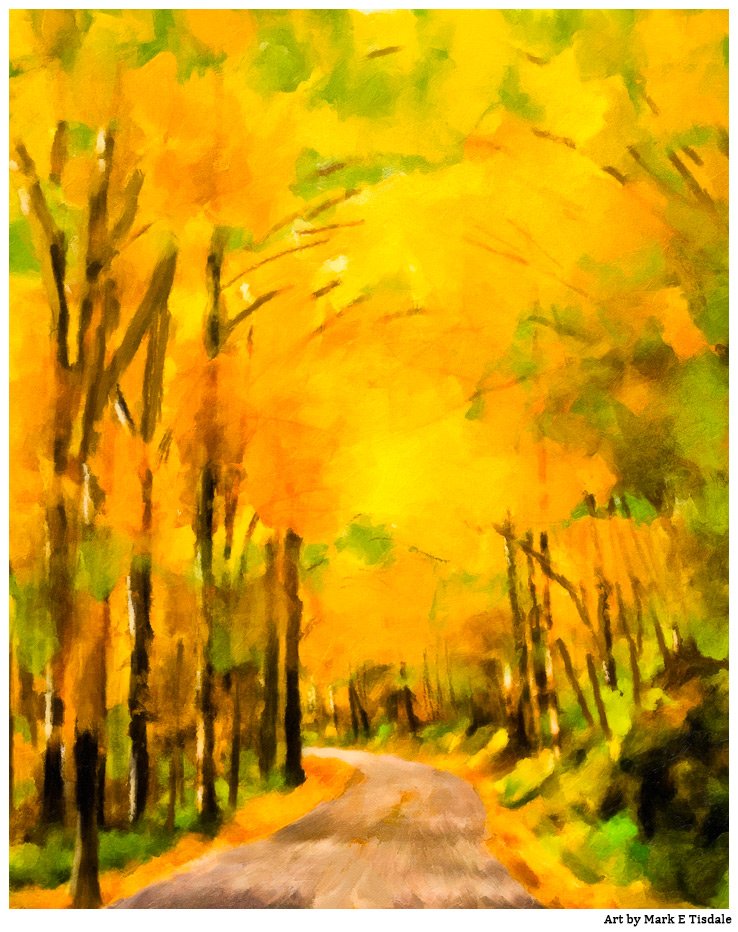 738x932 Autumn Abstract Painting - Autumn Abstract Painting