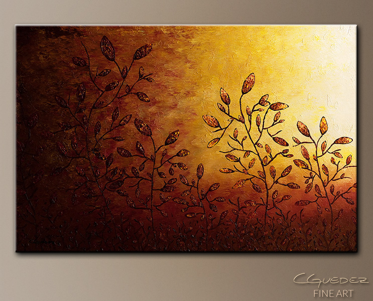 743x600 Abstract Art Painting - Autumn Abstract Painting