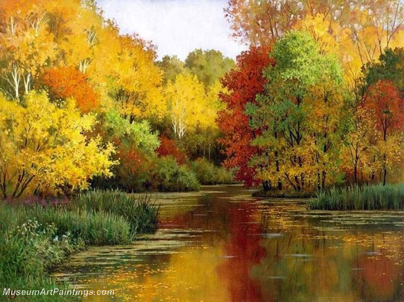800x599 Warmcool Landscapes - Autumn Landscape Painting