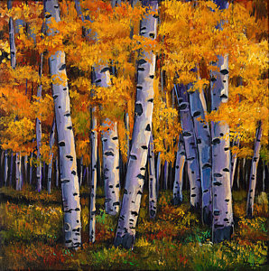 298x300 Autumn Landscape Paintings Fine Art America - Autumn Landscape Painting