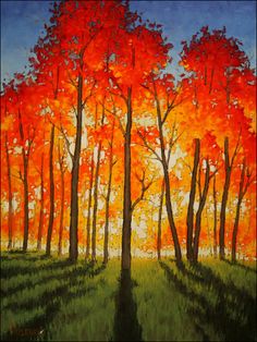 Autumn Tree Painting
