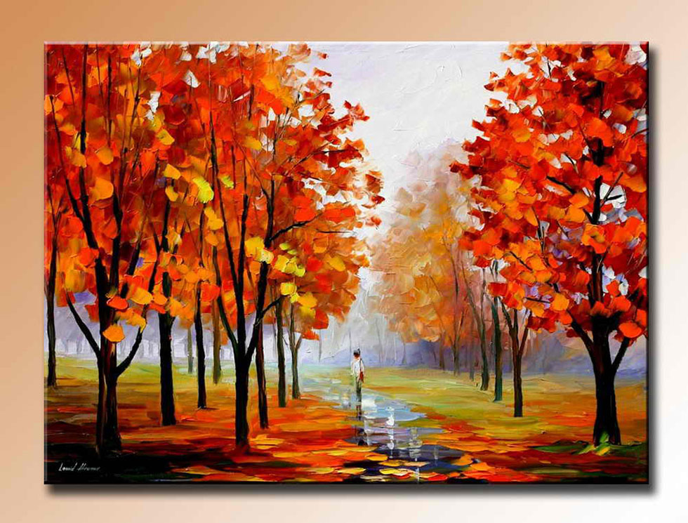 980x745 Autumn Tree Painting 14 - Autumn Tree Painting