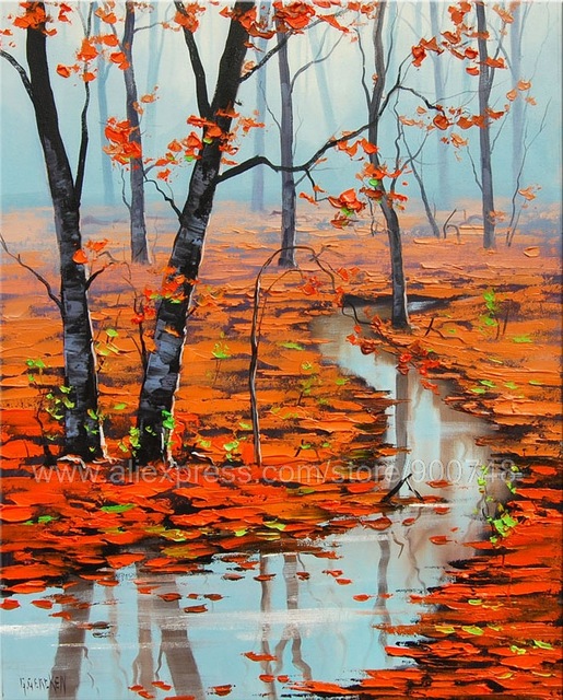 Autumn Tree Painting at PaintingValley.com | Explore collection of ...