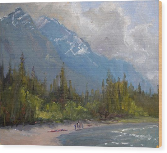 537x493 Avalanche Sunbathing Painting By Jeff Troupe - Avalanche Painting