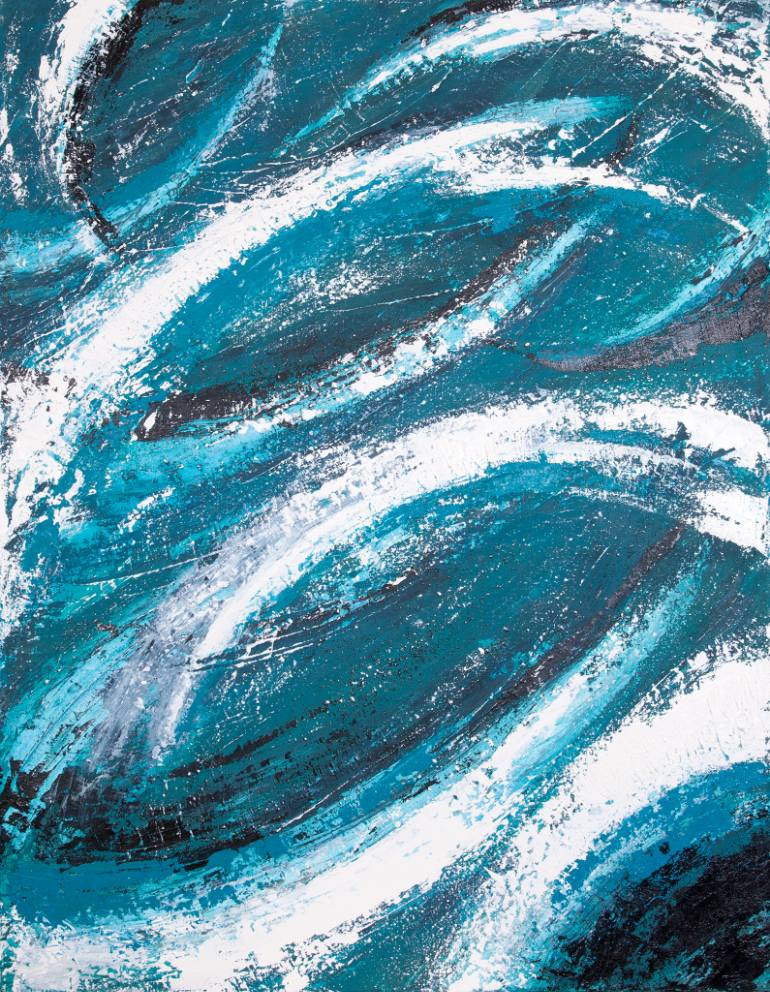 770x992 Saatchi Art Avalanche Painting By Amanda Phipps - Avalanche Painting