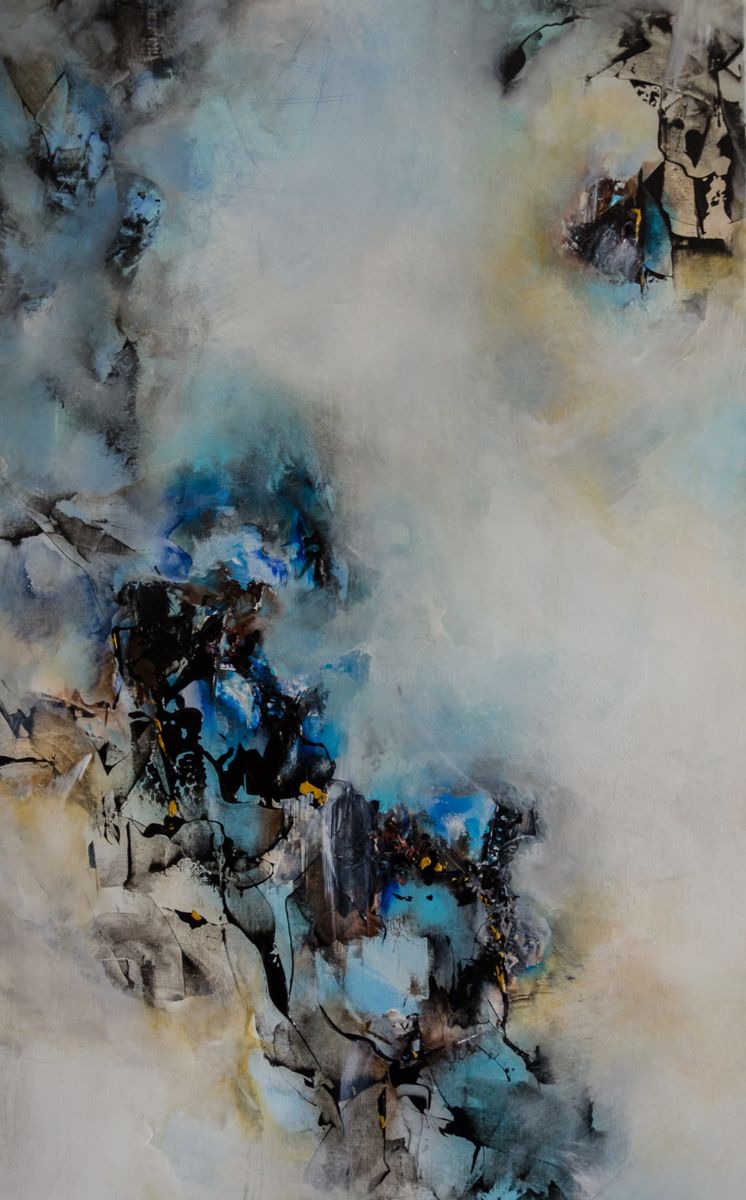 746x1200 Avalanche (Nathalie Bardyn) - Avalanche Painting