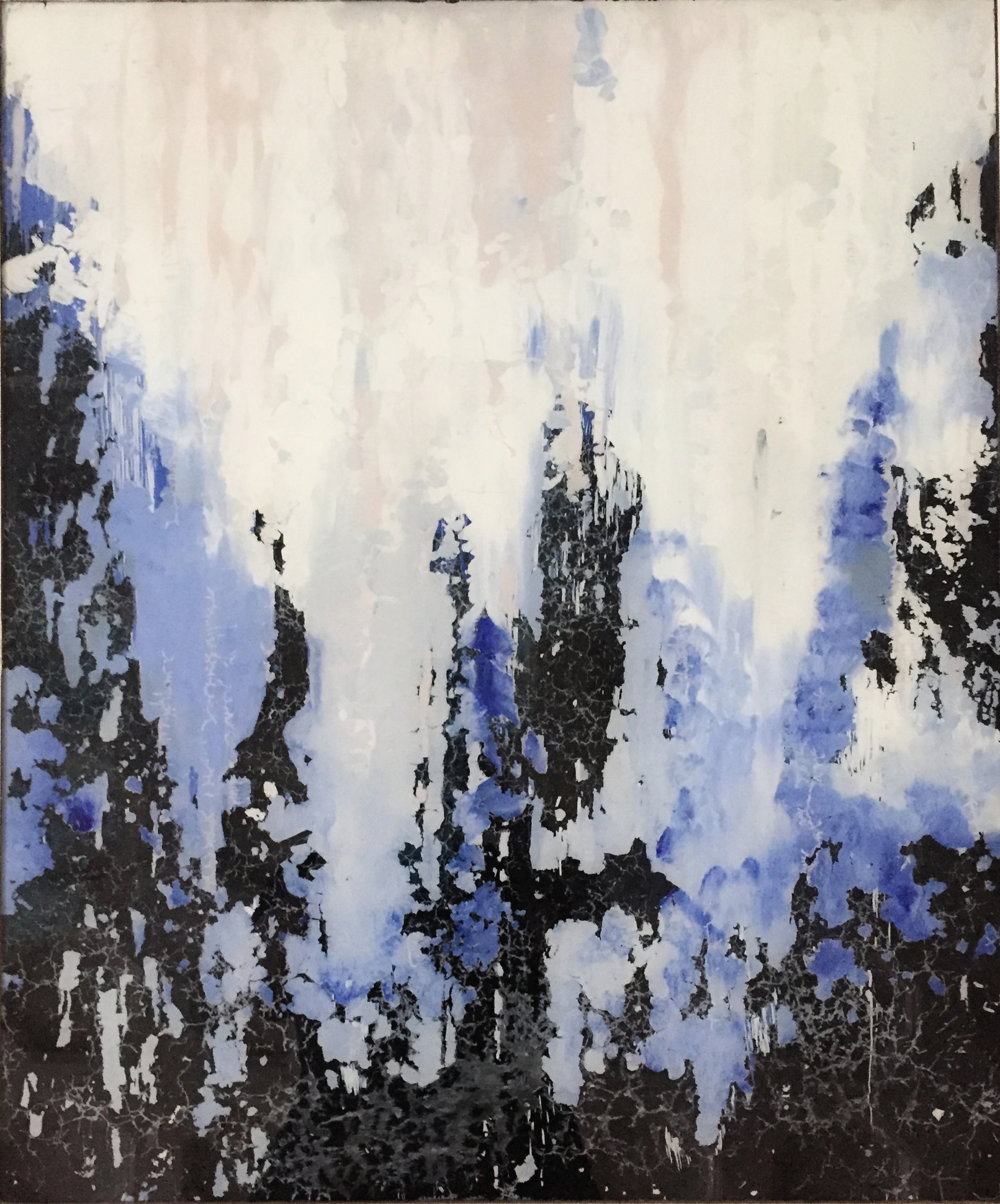 2492x3000 Avalanche I By Pal B. Stock, 2017 Painting Artsper (243949) - Avalanche Painting