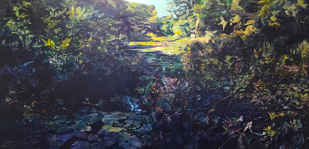 1024x494 Slideshow Avalon, Enchanted New Work By Georgeanne Gaffney - Avalon Painting