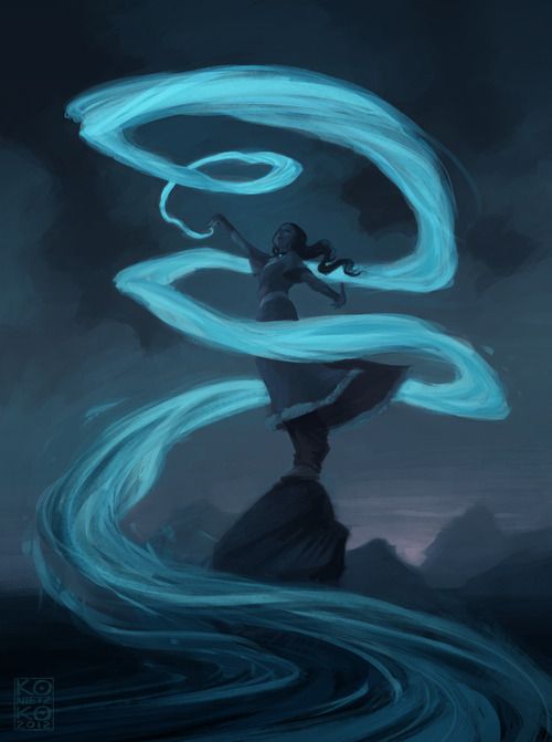 500x671 What Type Of Bender Are You Avatar, Korra And Air - Avatar The Last Airbender Painting