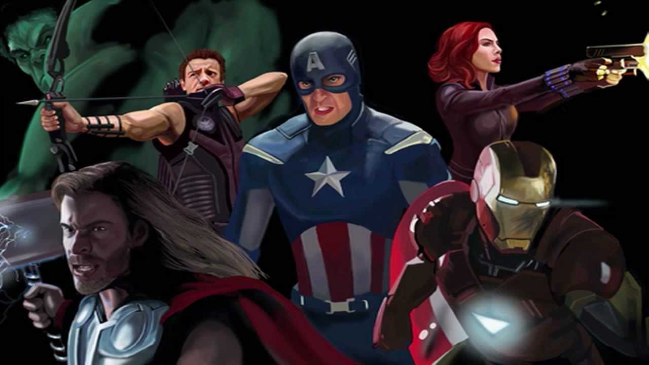 1280x720 The Avengers Speed Painting - Avengers Painting